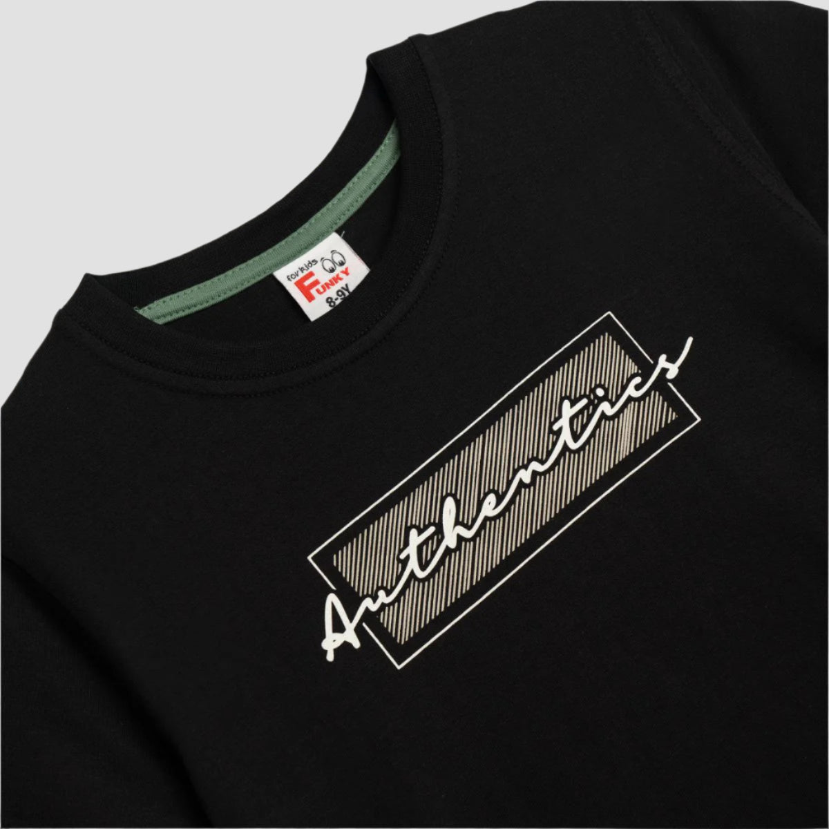 Σετ μακό αγόρι μαύρο/χακί | Alegria Fashion