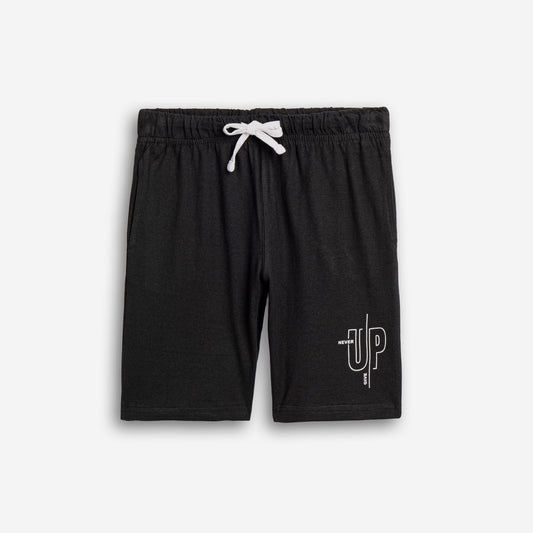 Βερμούδα μακό μαύρο για αγόρι| Alegria Fashion