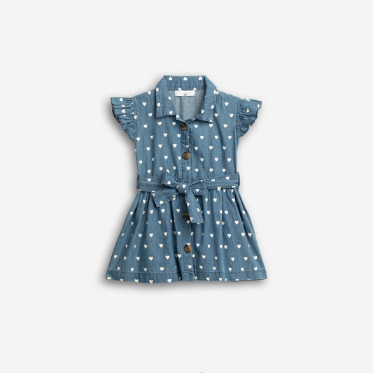 Φόρεμα τζιν για κορίτσι| Alegria Fashion