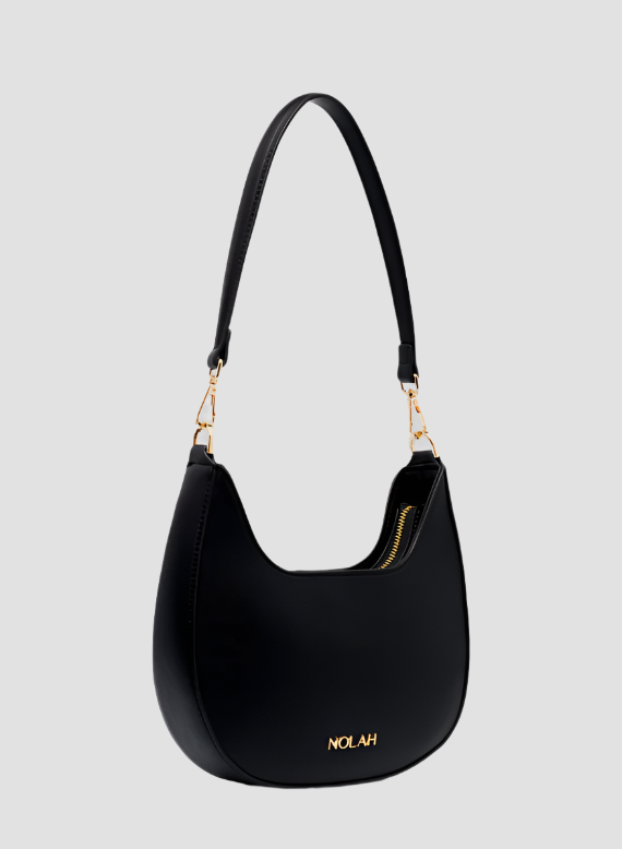 Delfine Black Nolah – Τσάντα ώμου & χιαστί | Alegria Fashion