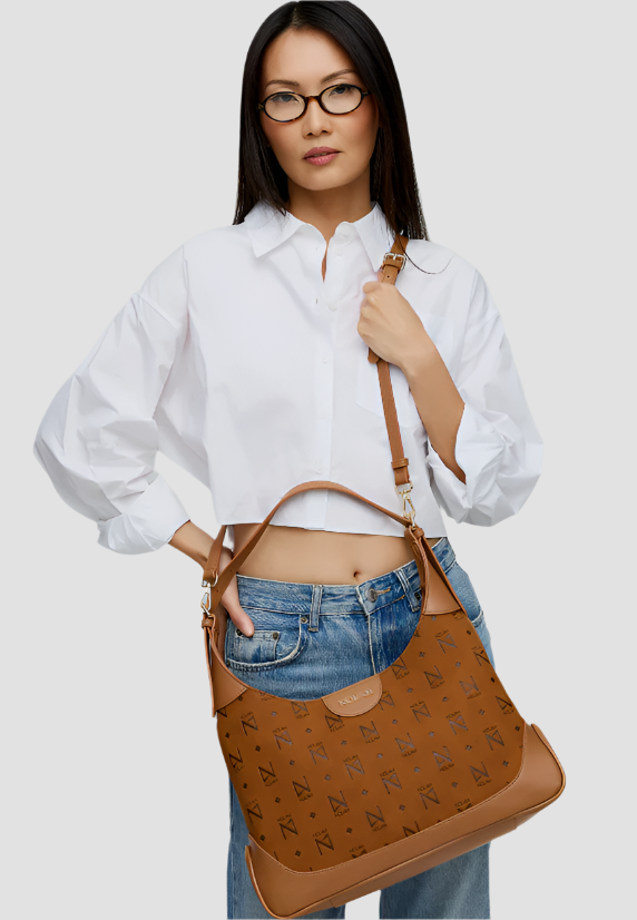 Victoria Brown Nolah – Τσάντα ώμου & χιαστί | Alegria Fashion