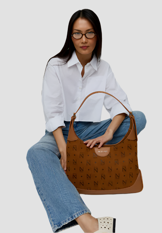 Victoria Brown Nolah – Τσάντα ώμου & χιαστί | Alegria Fashion
